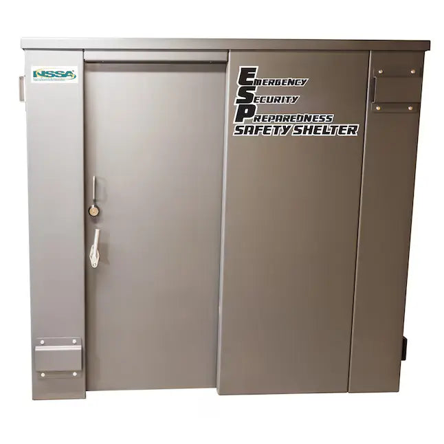 ESP Safety Shelter - EF5 Above Ground Steel Safe Room - 9 Occupants