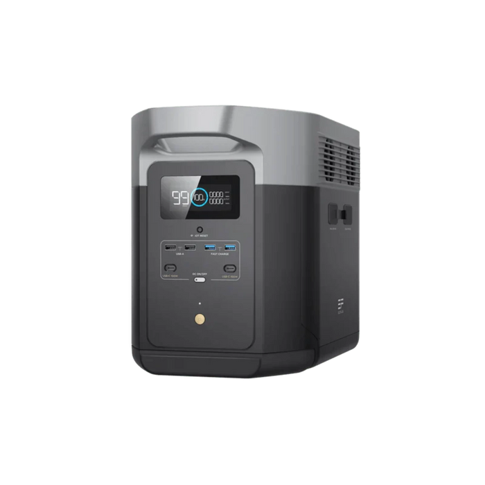 EcoFlow WAVE 2 Portable Air Conditioner + DELTA 2 Max Solar Generator