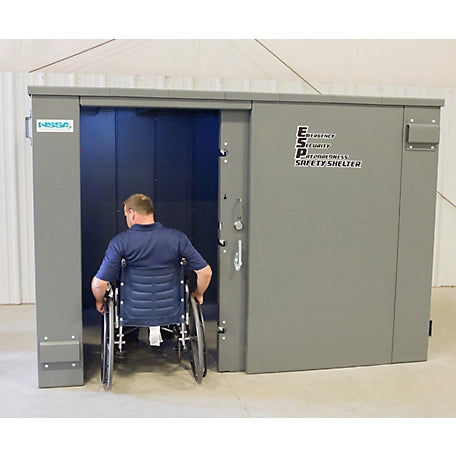 ESP Safety Shelter -  Wheelchair Accessible Above Ground -  20 Occupants -  Private/12 Person Business