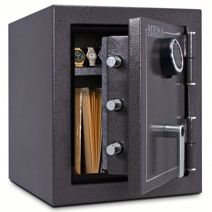 Mesa Safe MBF Series Burglary & Fire Safe | B-Rated | 2 Hour Fire Rated | 1.7 Cubic Feet - Keypad lock