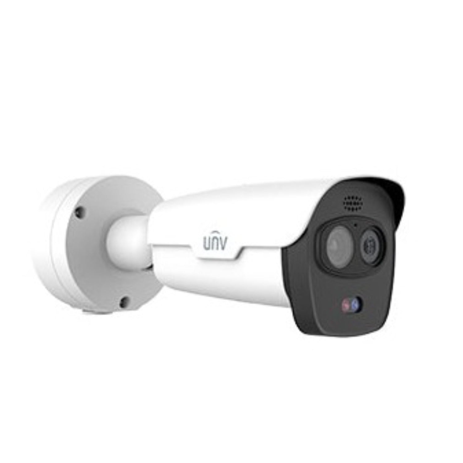 UNIVIEW 4MP/720P HD Dual-Spectrum Thermal Bullet IP Security Camera with Active Deterrence features and a 4mm Fixed Lens