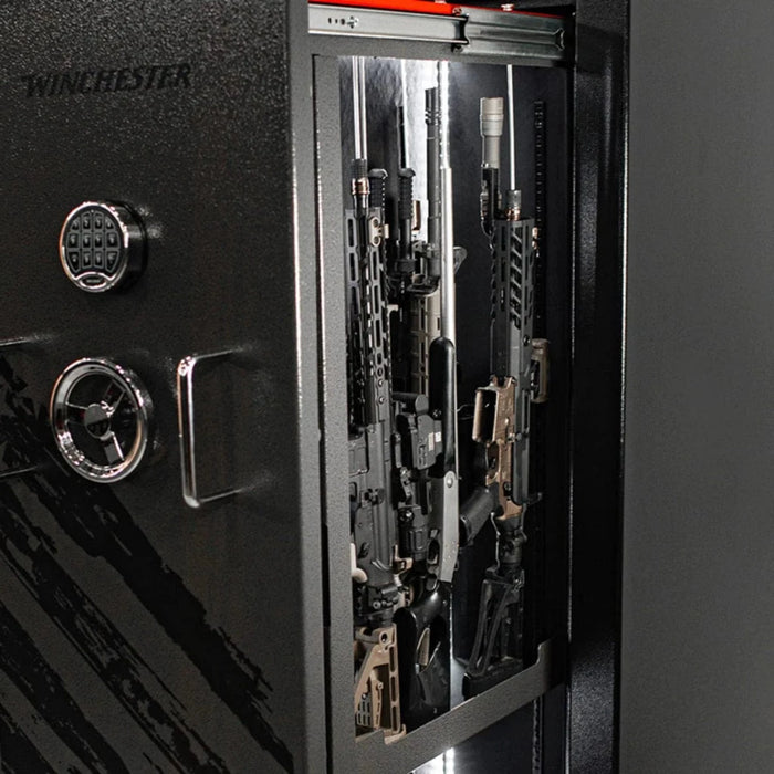 Winchester Safes Defender Double Door 40 Capacity Gun Safe DDD-6048-3