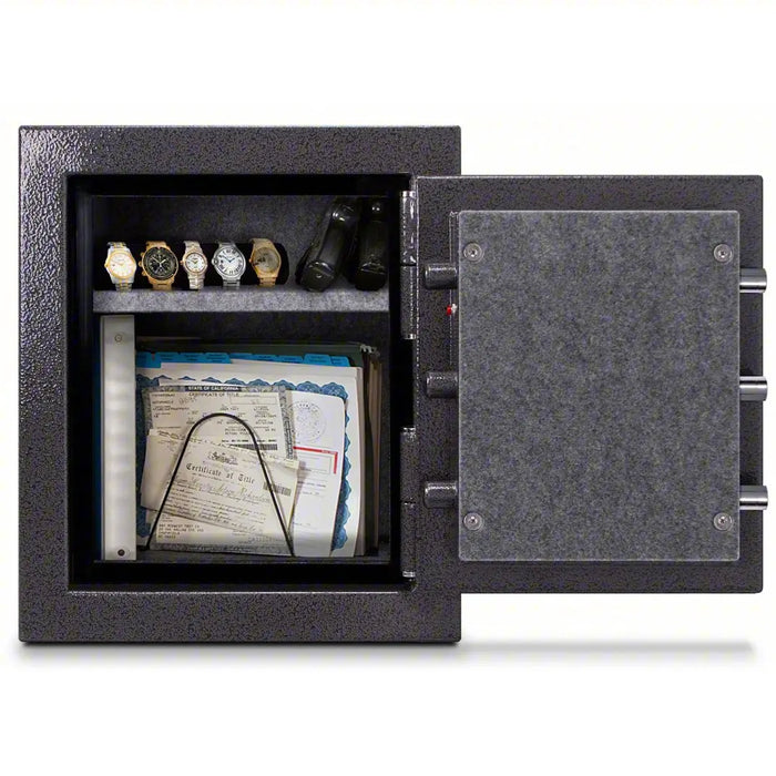 Mesa Safe MBF Series Burglary & Fire Safe | B-Rated | 2 Hour Fire Rated | 1.7 Cubic Feet - Keypad lock