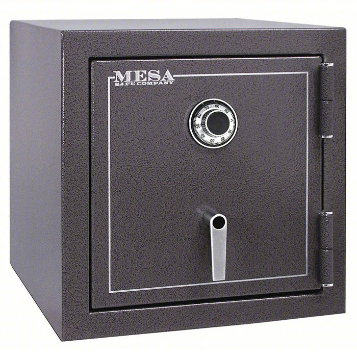 Mesa Safe MBF Series Burglary & Fire Safe Wheel Lock | B-Rated | 2 Hour Fire Rated | 3.3 Cubic Feet