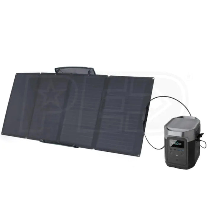EcoFlow DELTA 1300 Solar Generator + 1x 160W Portable Solar Panel
