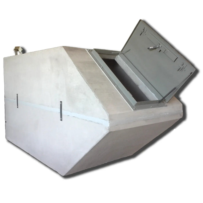 Illinois Storm Shelters - Concrete Underground Slope Top Storm Shelter