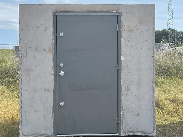 Above ground Outdoor Concrete Storm Room Shelter - Oklahoma City