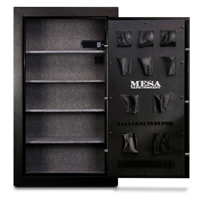 Mesa Safe MGL Lite Series Gun Safe Combination lock All Shelves | 36 Gun Capacity | 30 Minute Fire Rated