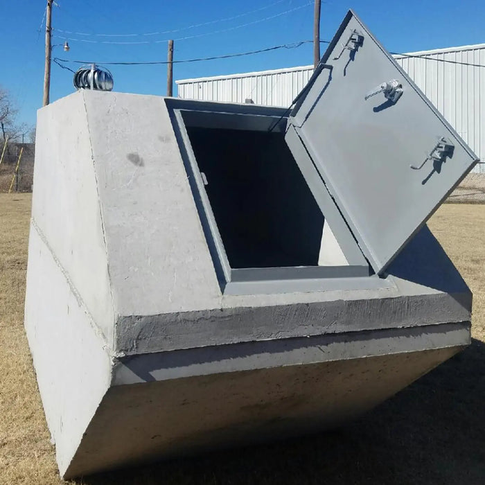 Missouri Under ground Outdoor Concrete Slope front Storm Shelter