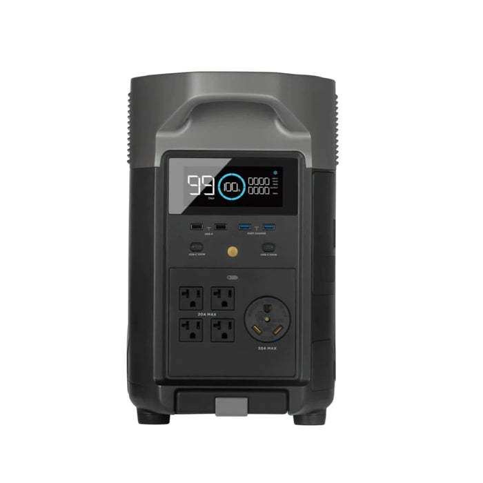 EcoFlow DELTA Pro Portable Power Station + 2x DELTA Pro Smart Extra Battery