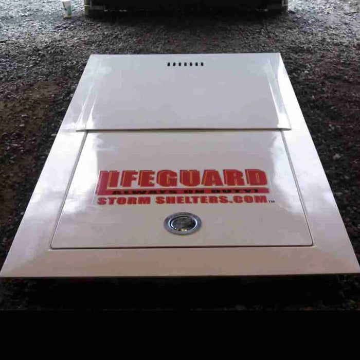 Alabama Lifeguard In garage Underground Steel Storm Shelter 6-8 person