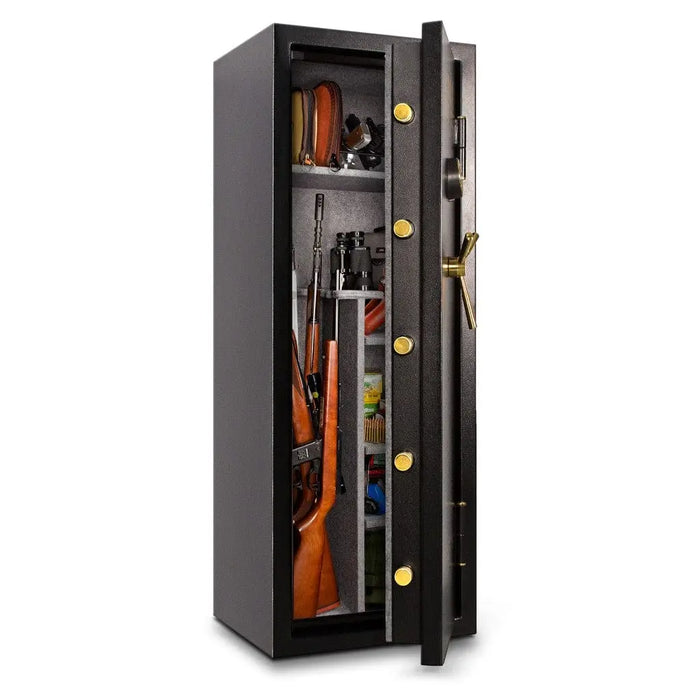 Mesa Safe Gun Safe Electronic Lock All Shelves | CDOJ Compliant | 14 Gun Capacity | 1 Hour Fire Rated
