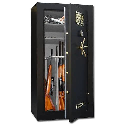 Mesa Safe MBF Series Gun Safe Electronic lock with Gun Rack | CDOJ Compliant | 42 Gun Capacity | 1 Hour Fire Rated