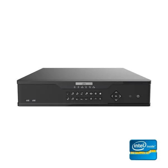 UNIVIEW 12MP 64-Channel NDAA-Compliant IP Network Video Recorder with 8 SATA Hard Drive Bays and RAID Data Protection