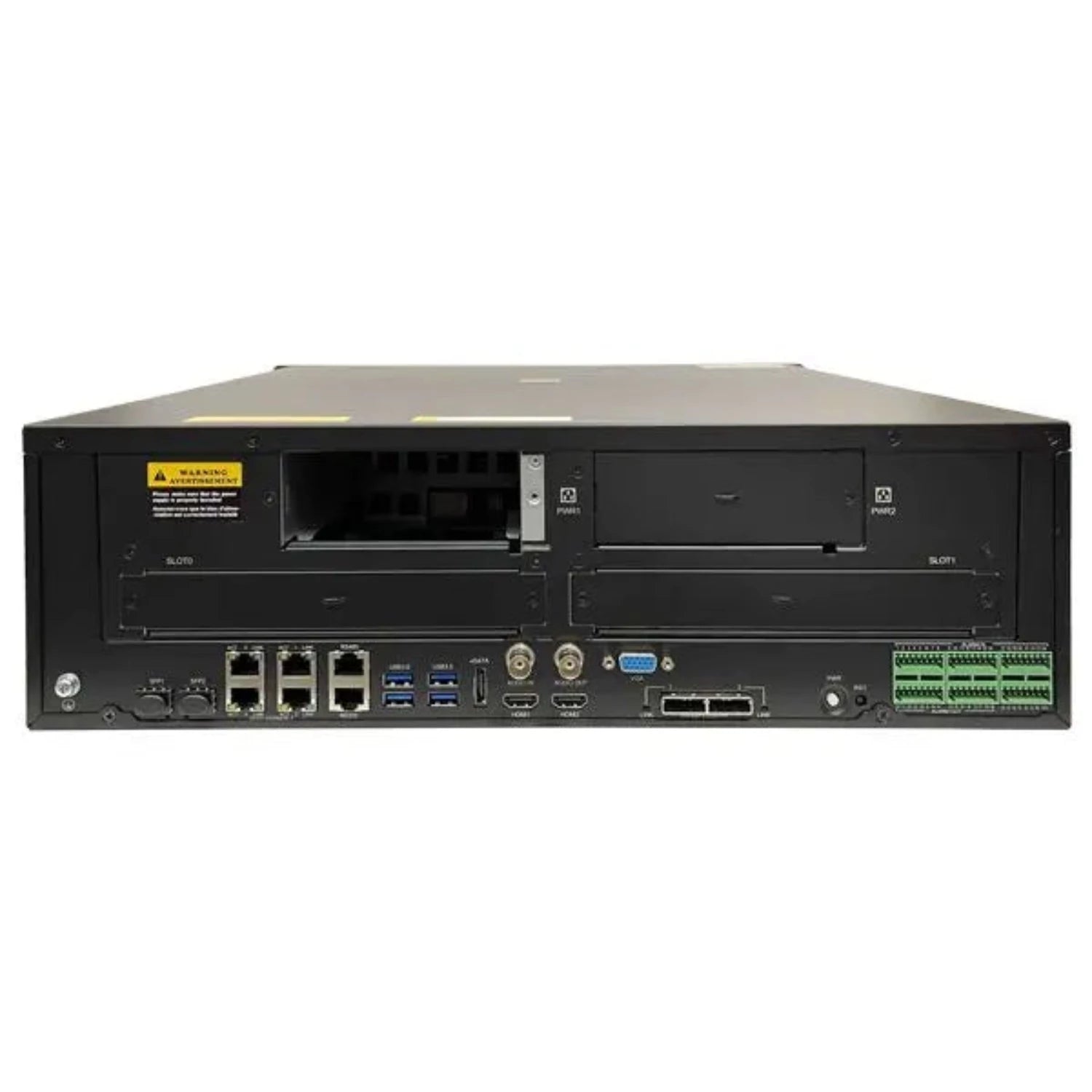 UNIVIEW 128 Channel NDAA Compliant 12MP NVR with 16 SATA HDD Bays