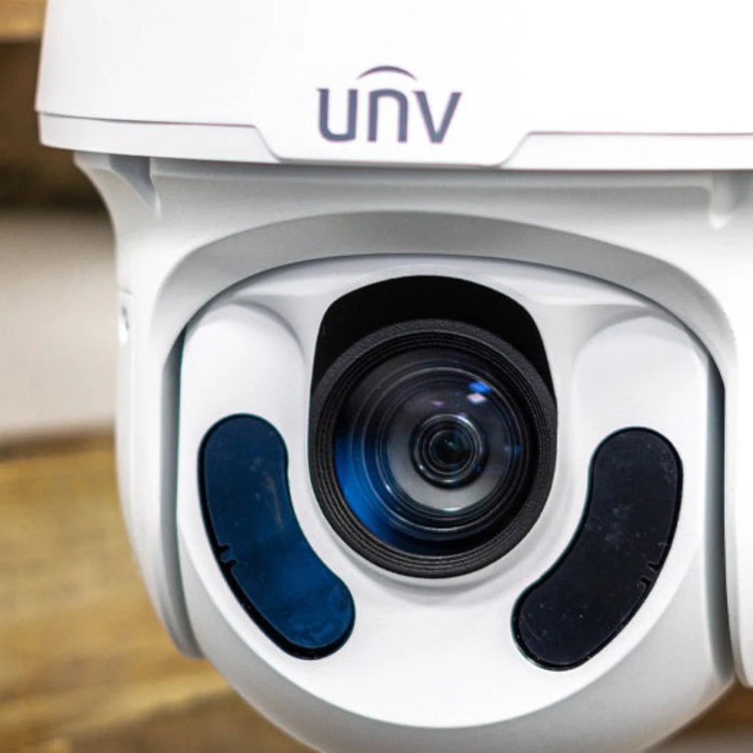 UNIVIEW FullHD 1080p (2MP) NDAA Compliant Weatherproof PTZ IP Security Camera with a 33x Zoom Lens, Lighthunter Illumination, and Deep Learning AI