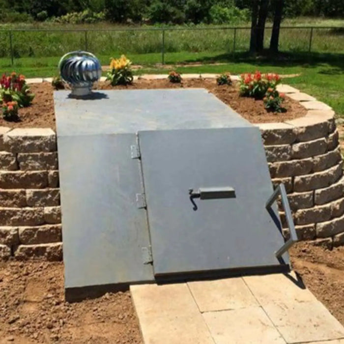 Ohio Under ground Outdoor Concrete Slope front Storm Shelter