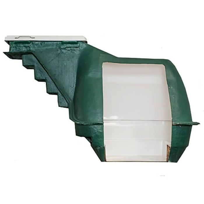 Fiberglass underground storm shelter SS8