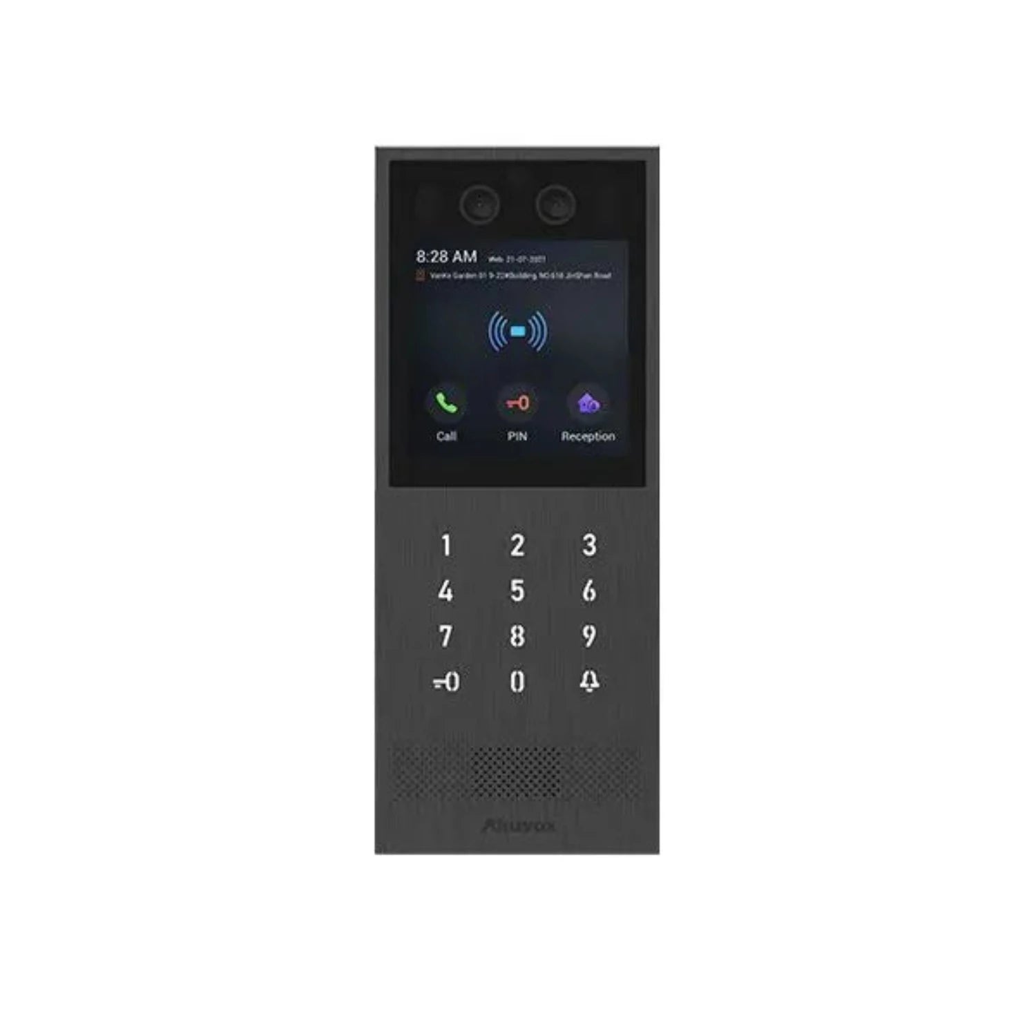 Akuvox Vandal-Resistant Door Phone Smart Intercom with a Built-In 2MP Camera for High-End Residential and Buildings