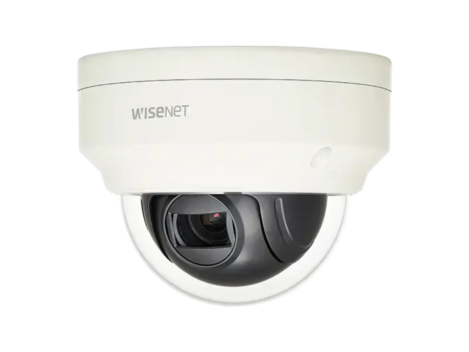 Hanwha X series 2MP FullHD 1080p Weatherproof Micro PTZ IP Security Camera with a 2.8 - 12mm Motorized Zoom